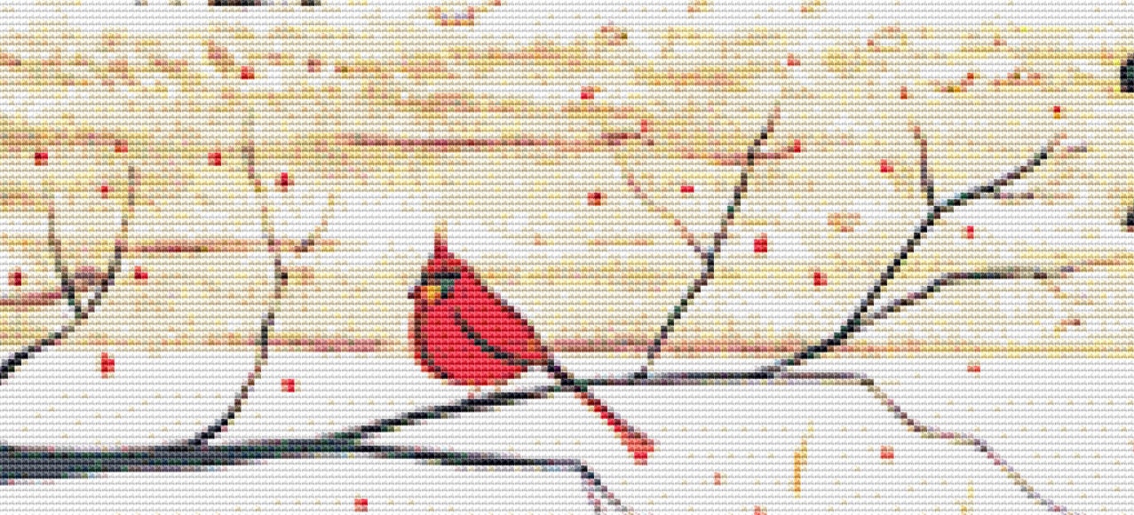 Vermont Maplers hr cross stitch pattern by Patrick Gauthier
