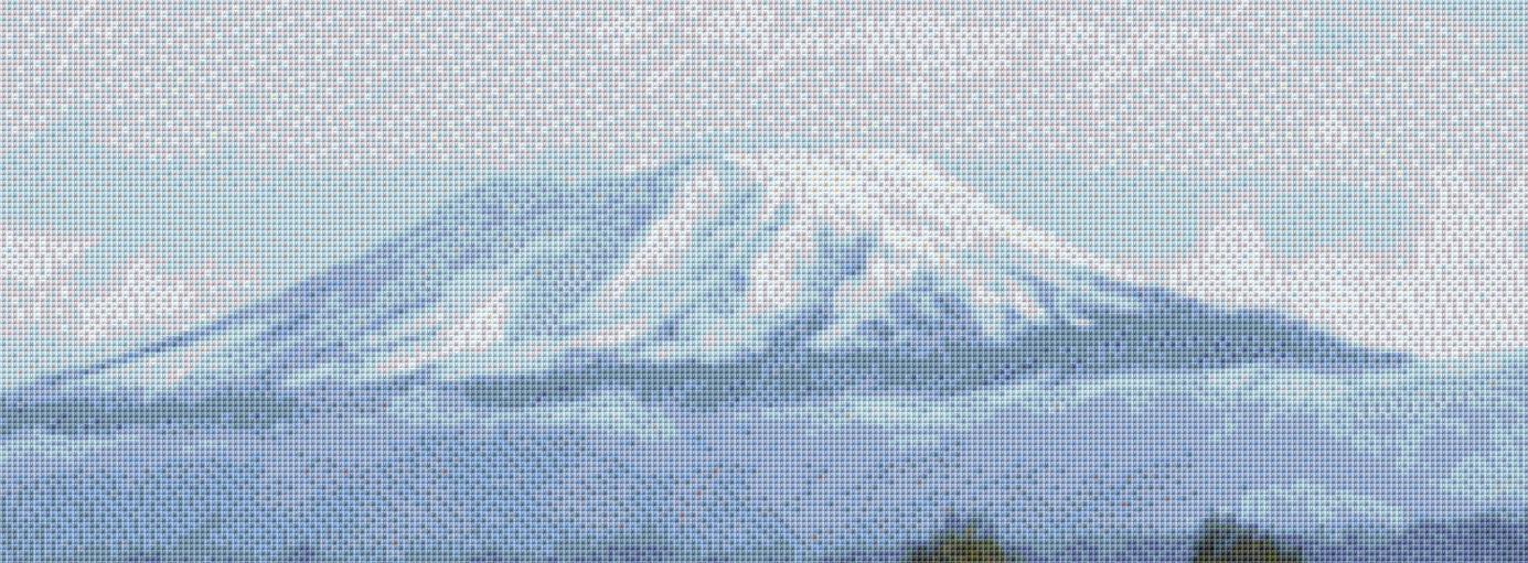 The King of Kilimanjaro cross stitch pattern by John Banovich/Ansada Art Licensing Group, LLC