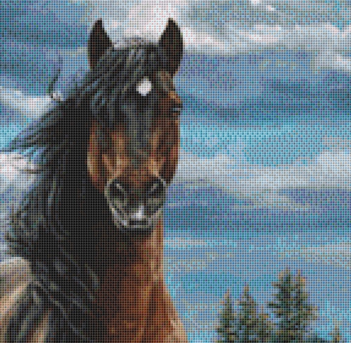 Freedom cross stitch pattern by Kim Penner/Ansada Art Licensing Group, LLC.