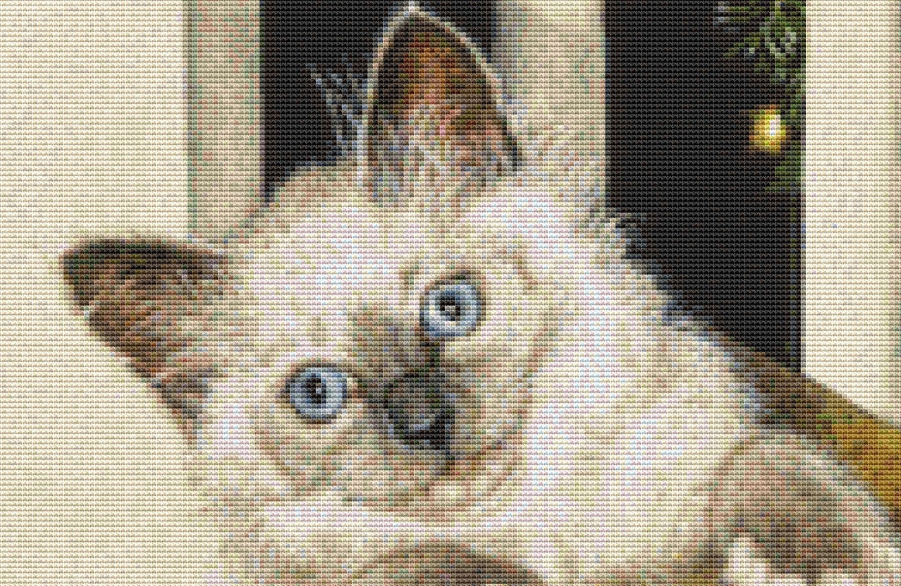 Night Before Christmas cross stitch pattern by Sueellen Ross/Ansada Art Licensing Group, LLC.