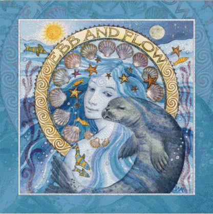 Ebb and Flow cross stitch pattern by Wendy Andrew of PaintingDreams