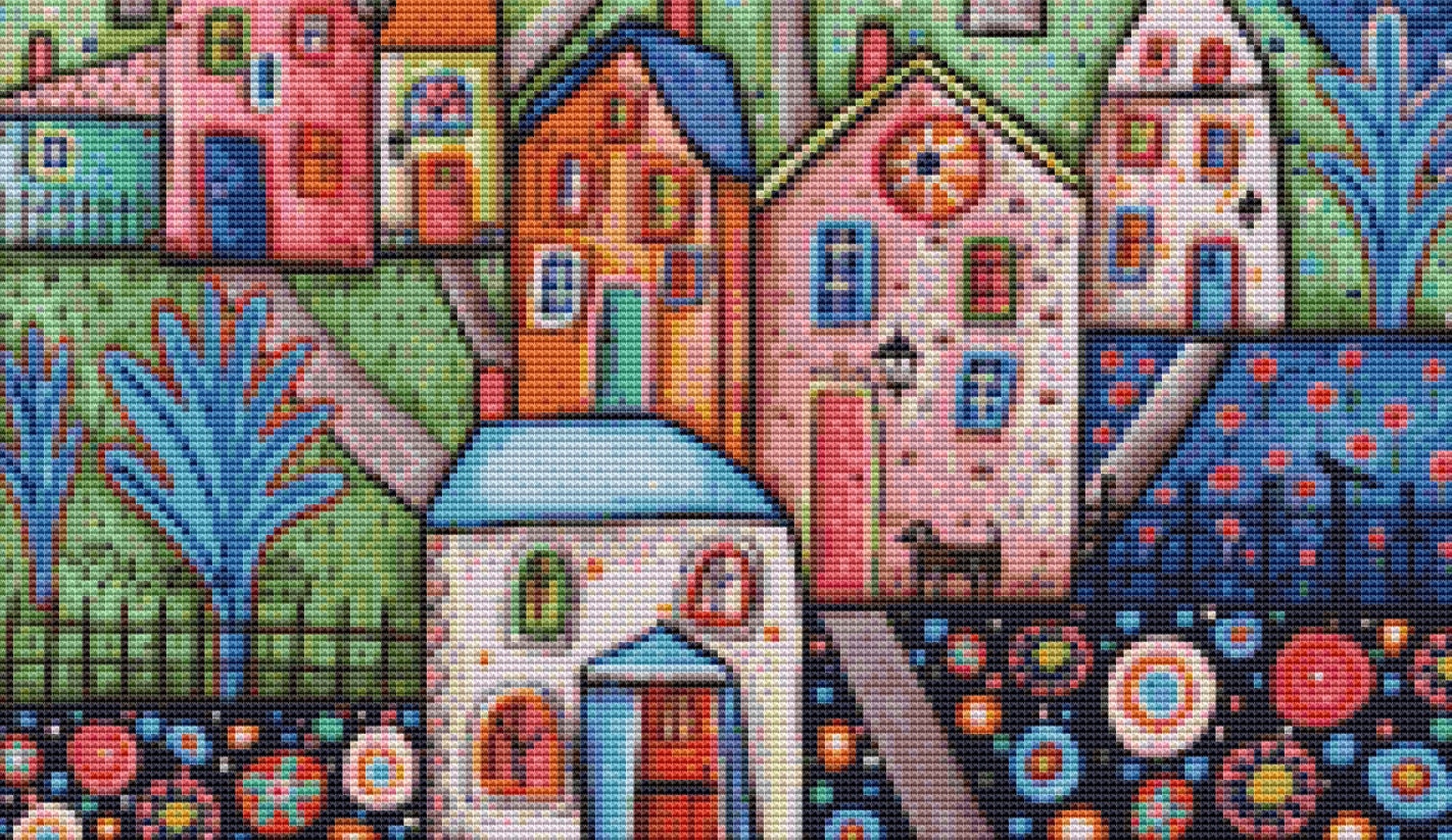 Delightful Evening (Small) counted cross stitch pattern by Karla Gerard