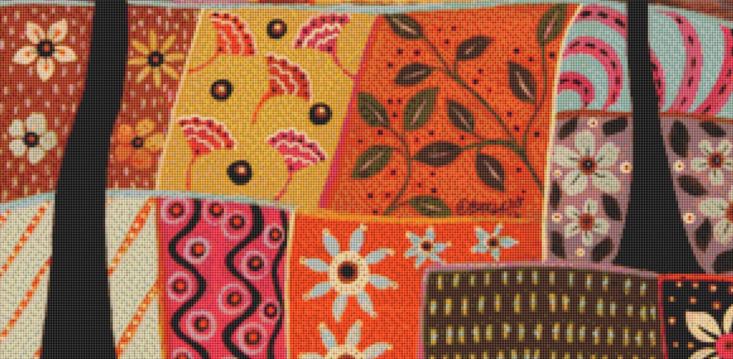 Dandy Landscape 1 counted cross stitch pattern by Karla Gerard