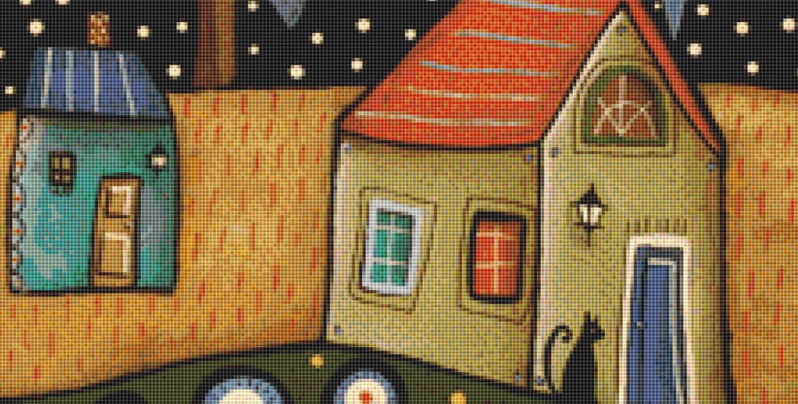 Evening Light counted cross stitch pattern by Karla Gerard