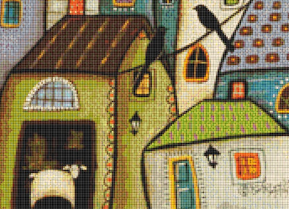Evening Song counted cross stitch pattern by Karla Gerard