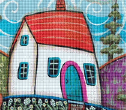 Neighbors counted cross stitch pattern by Karla Gerard