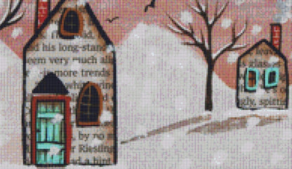 Curious Cat 1 counted cross stitch pattern by Karla Gerard