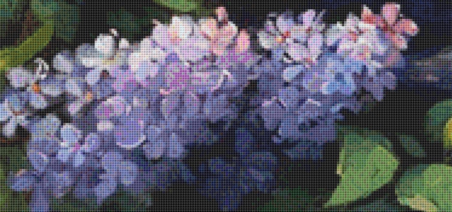 Lilac Dreams Dragon (Max Colors) cross stitch pattern by Serr.Kai A Quill & Ink