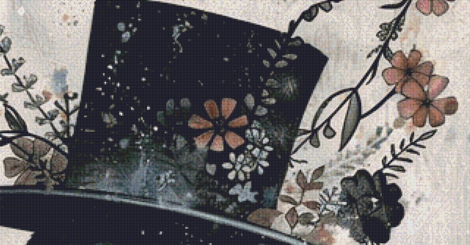 Raven 2 (Max Size) cross stitch pattern by PassyArt