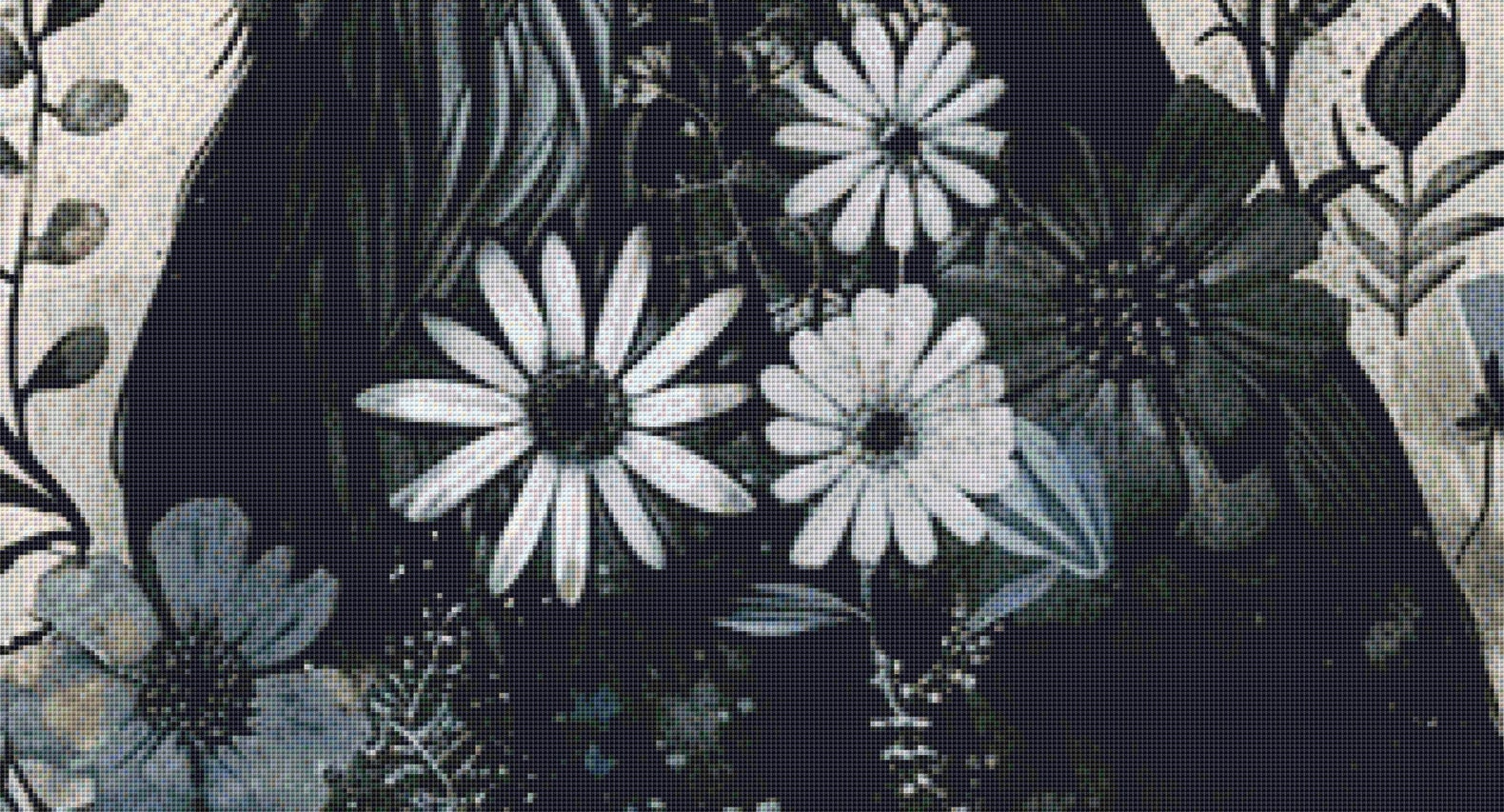 Raven 2 (Max Size) cross stitch pattern by PassyArt