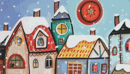 Peering cross stitch pattern by Karla Gerard