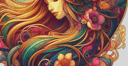 Heart of Artistry cross stitch pattern by World of Love Hearts/Adrian G. Eyre