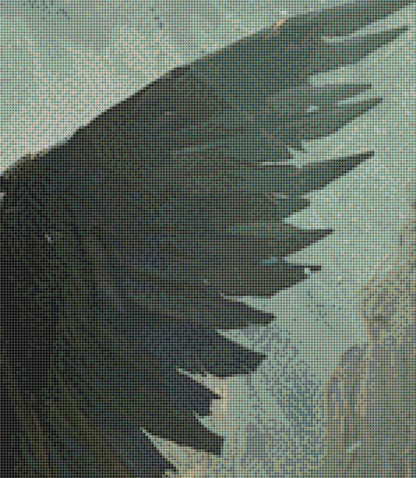 Dark Angel cross stitch pattern by The Art Revivalist