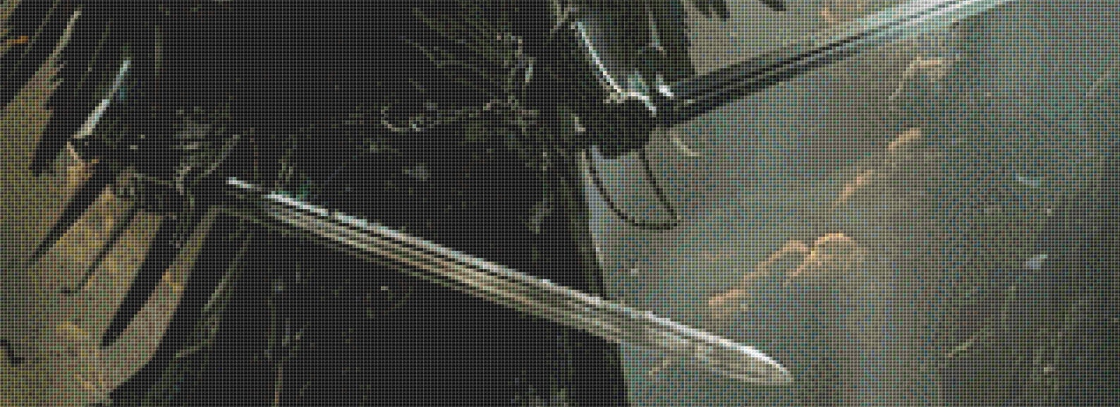 Dark Angel cross stitch pattern by The Art Revivalist