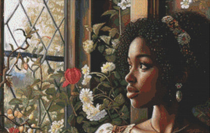 Deep Reflection cross stitch pattern by The Art Revivalist