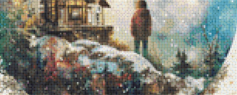 Glass Globe-Serenity (Small) cross stitch pattern by The Art Revivalist