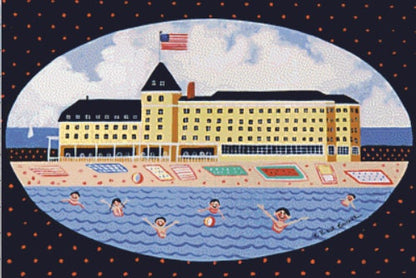 Fun at the Ocean House cross stitch pattern by Patrick Gauthier
