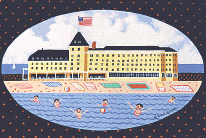 Fun at the Ocean House cross stitch pattern by Patrick Gauthier