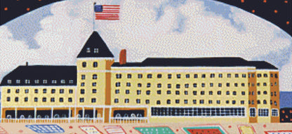 Fun at the Ocean House cross stitch pattern by Patrick Gauthier