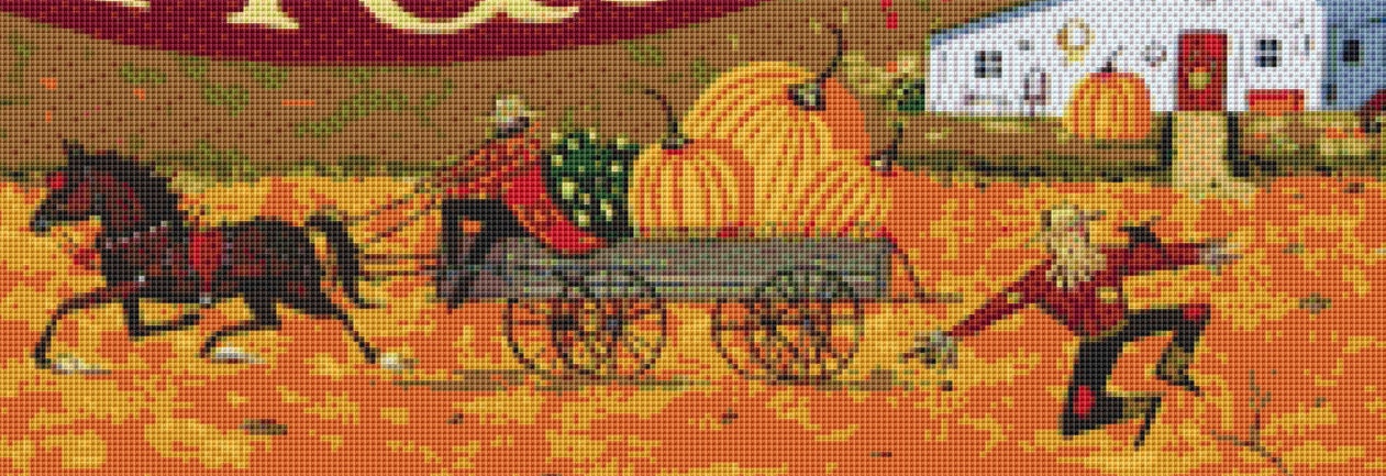 Pleasant Pheasant cross stitch pattern by Patrick Gauthier