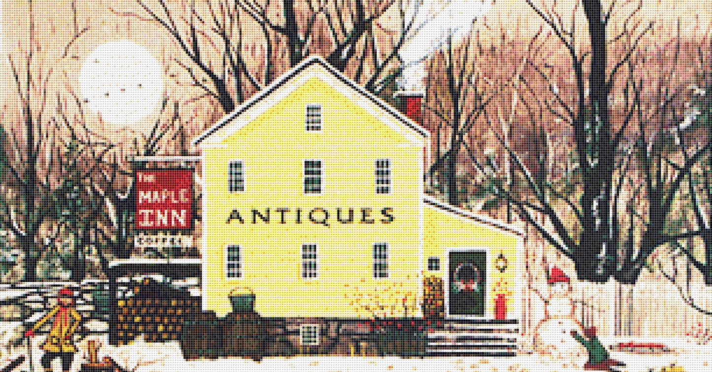 Vermont Maplers hr cross stitch pattern by Patrick Gauthier
