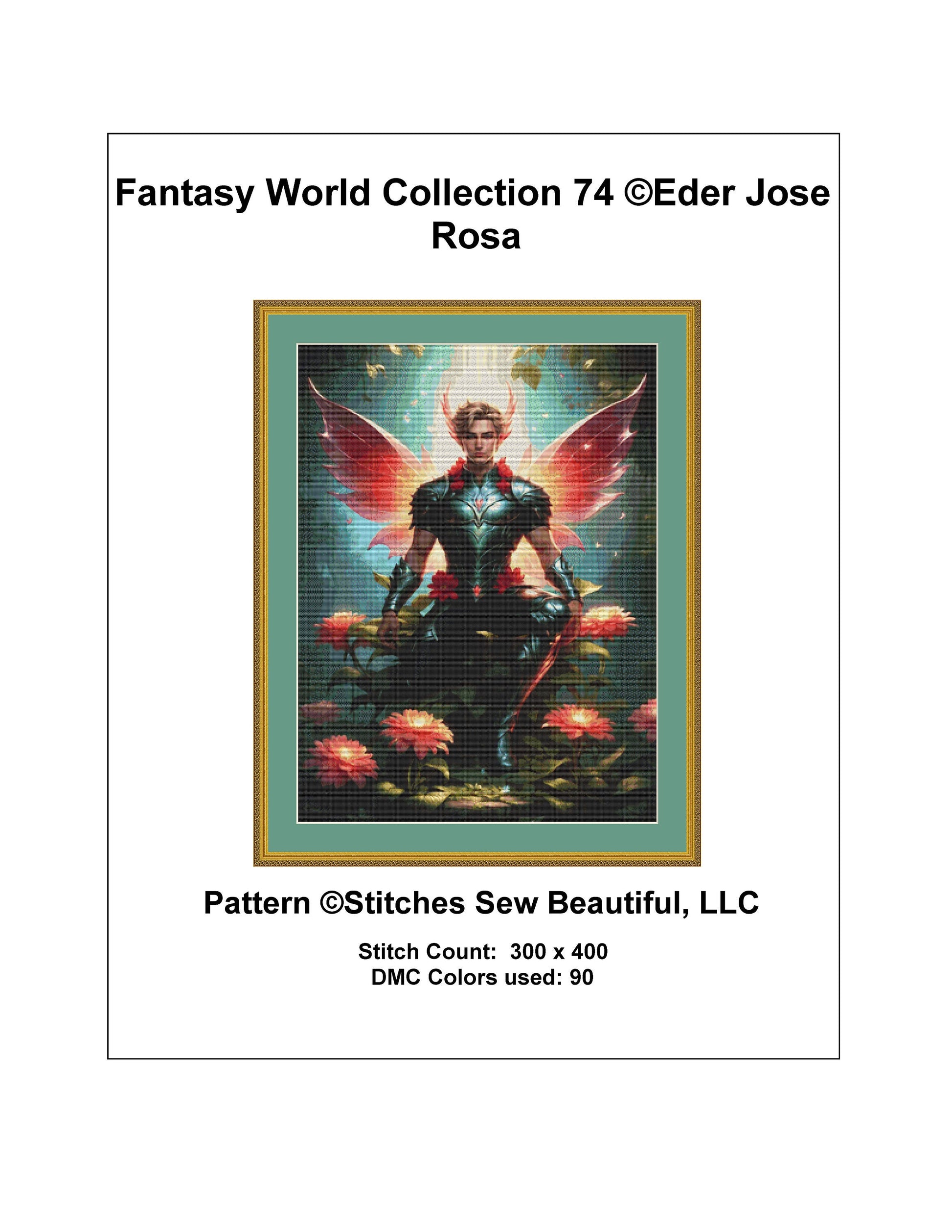 Fantasy World Collection 74 cross stitch pattern by Eder Jose Rosa