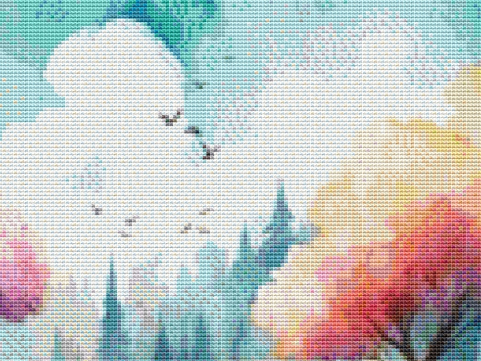 An Enchanted Place (Max Colors) cross stitch pattern by Eder Jose Rosa