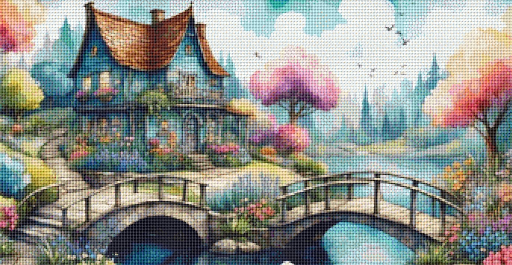 An Enchanted Place (Max Colors) cross stitch pattern by Eder Jose Rosa