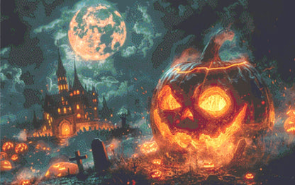 Its Halloween Night cross stitch pattern by Eder Jose Rosa