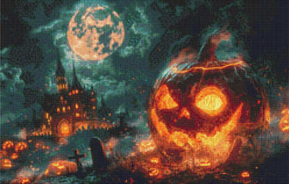Its Halloween Night (Small) cross stitch pattern by Eder Jose Rosa