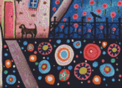 Delightful Evening counted cross stitch pattern by Karla Gerard