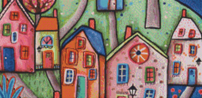 Delightful Evening counted cross stitch pattern by Karla Gerard