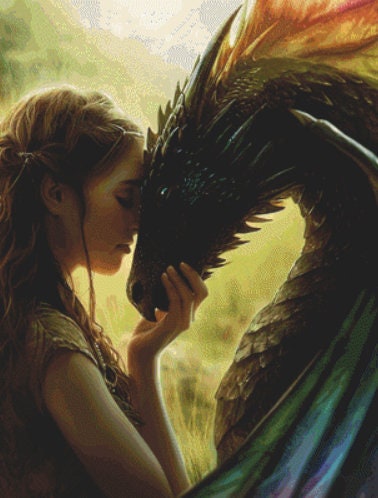 The Love We Share cross stitch pattern by Serr.Kai A Quill & Ink