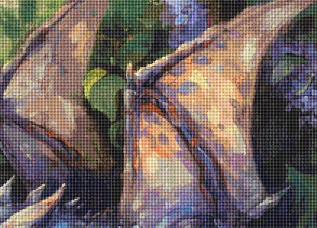 Lilac Dreams Dragon cross stitch pattern by Serr.Kai A Quill & Ink