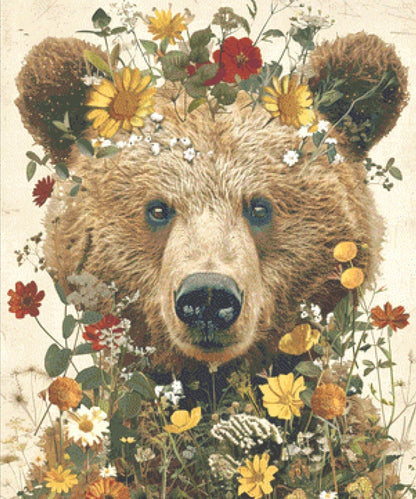 Spring Bear cross stitch pattern by Serr.Kai A Quill & Ink