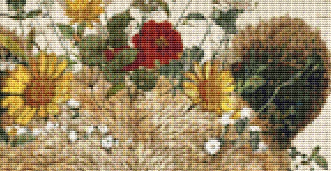Spring Bear (Small) cross stitch pattern by Serr.Kai A Quill & Ink