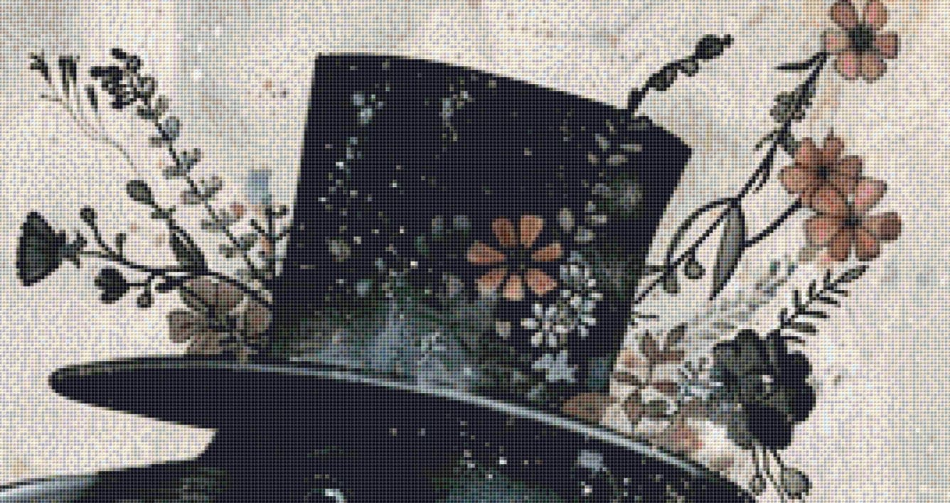 Raven 2 cross stitch pattern by PassyArt