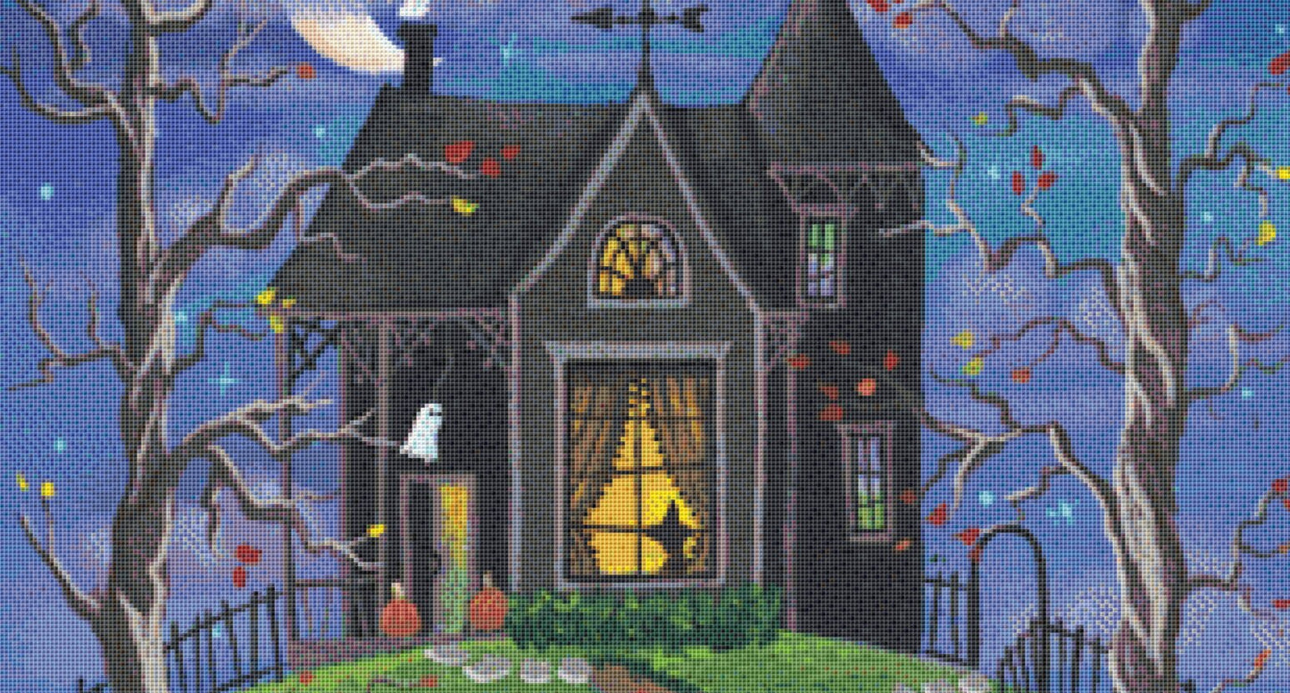 Who Goes First cross stitch pattern by Kim Leo licensed by JMS Art Licensing