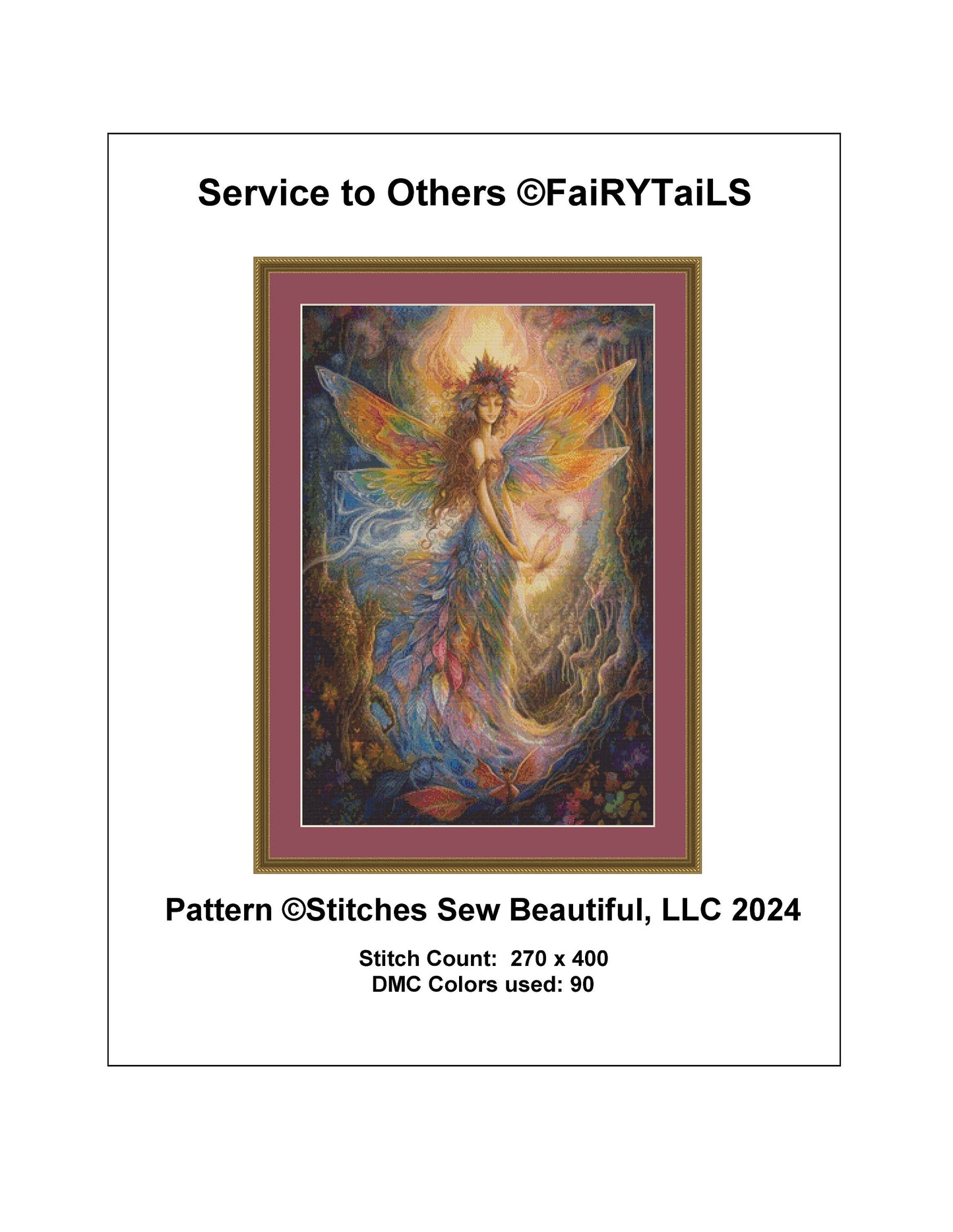 Service to Others cross stitch pattern by FaiRYTaiLS