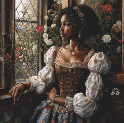 Deep Reflection cross stitch pattern by The Art Revivalist