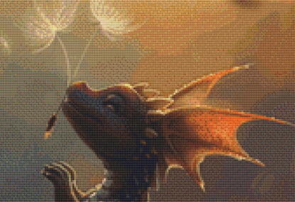 Blowing Wishes cross stitch pattern by Serr.Kai A Quill & Ink (Digital Format)