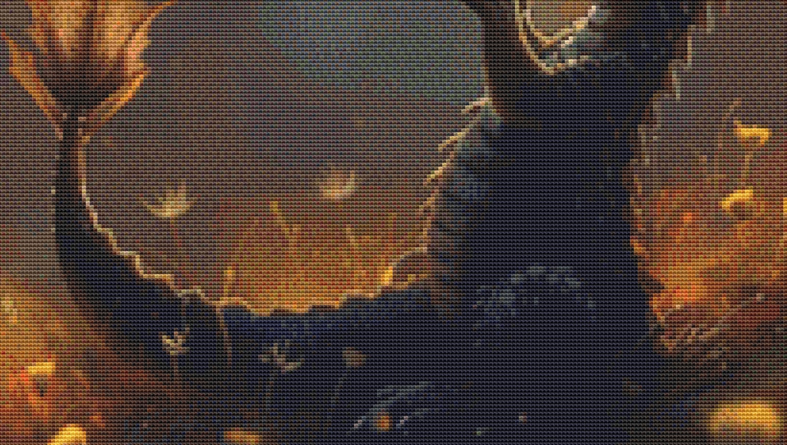 Blowing Wishes cross stitch pattern by Serr.Kai A Quill & Ink (Digital Format)