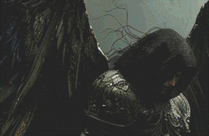 Dark Angel (Max Size) cross stitch pattern by The Art Revivalist