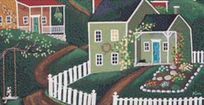 Blanket of Stars (Small) cross stitch pattern by Kim Leo licensed by JMS Art Licensing