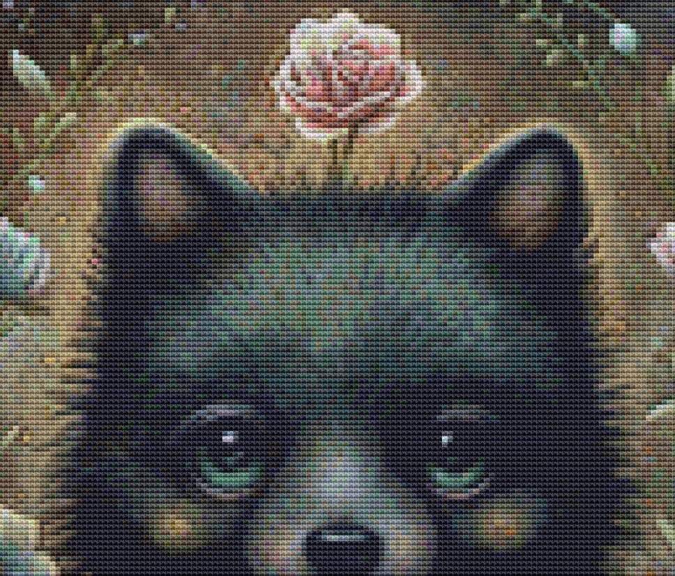 Cute Forest Animals 4 (Small) cross stitch pattern by DutchLadyMysticArt