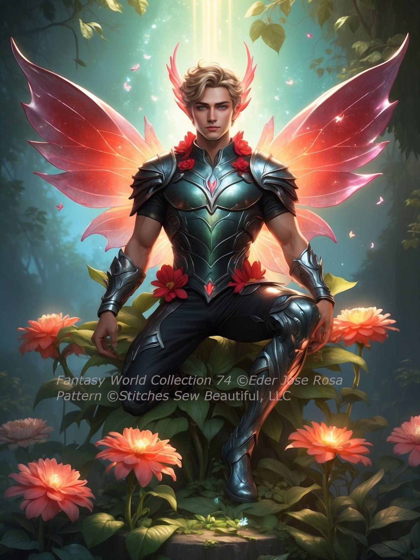 Fantasy World Collection 74 cross stitch pattern by Eder Jose Rosa