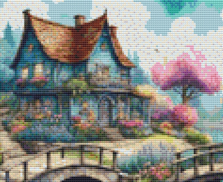 An Enchanted Place (Small) cross stitch pattern by Eder Jose Rosa