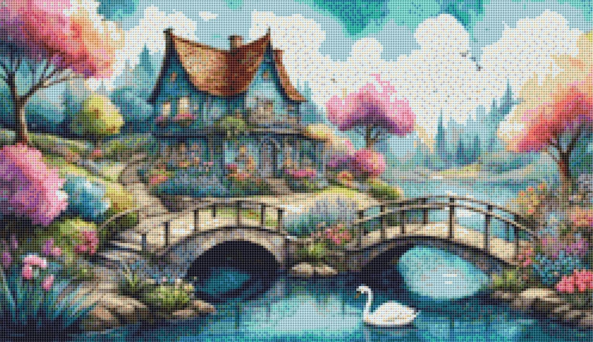 An Enchanted Place (Small) cross stitch pattern by Eder Jose Rosa