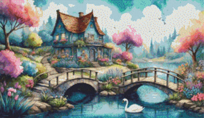 An Enchanted Place (Small) cross stitch pattern by Eder Jose Rosa