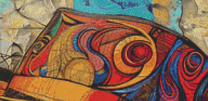Good Vibes cross stitch pattern by The Art Revivalist